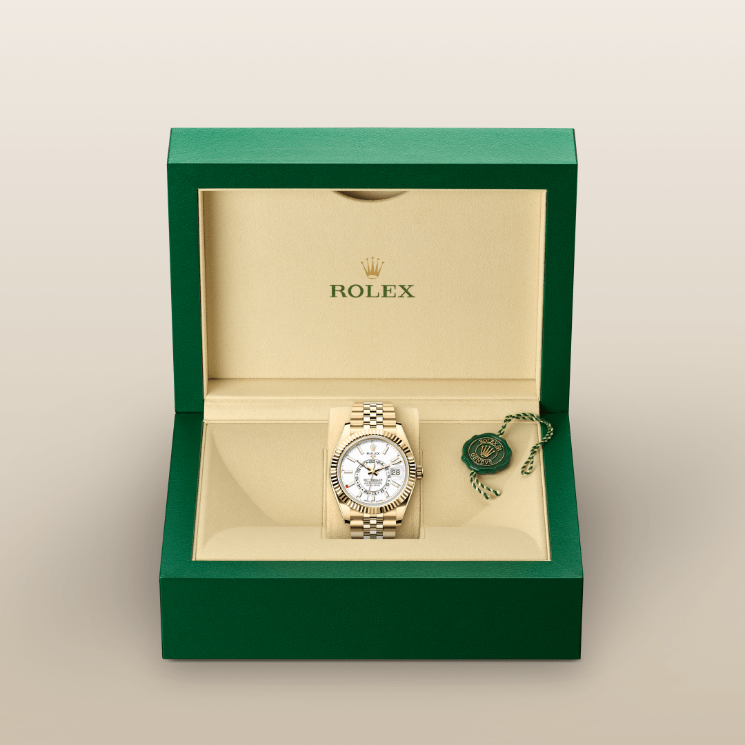 Rolex Sky-Dweller Oyster, 42 mm, sarı altın M336938-0006