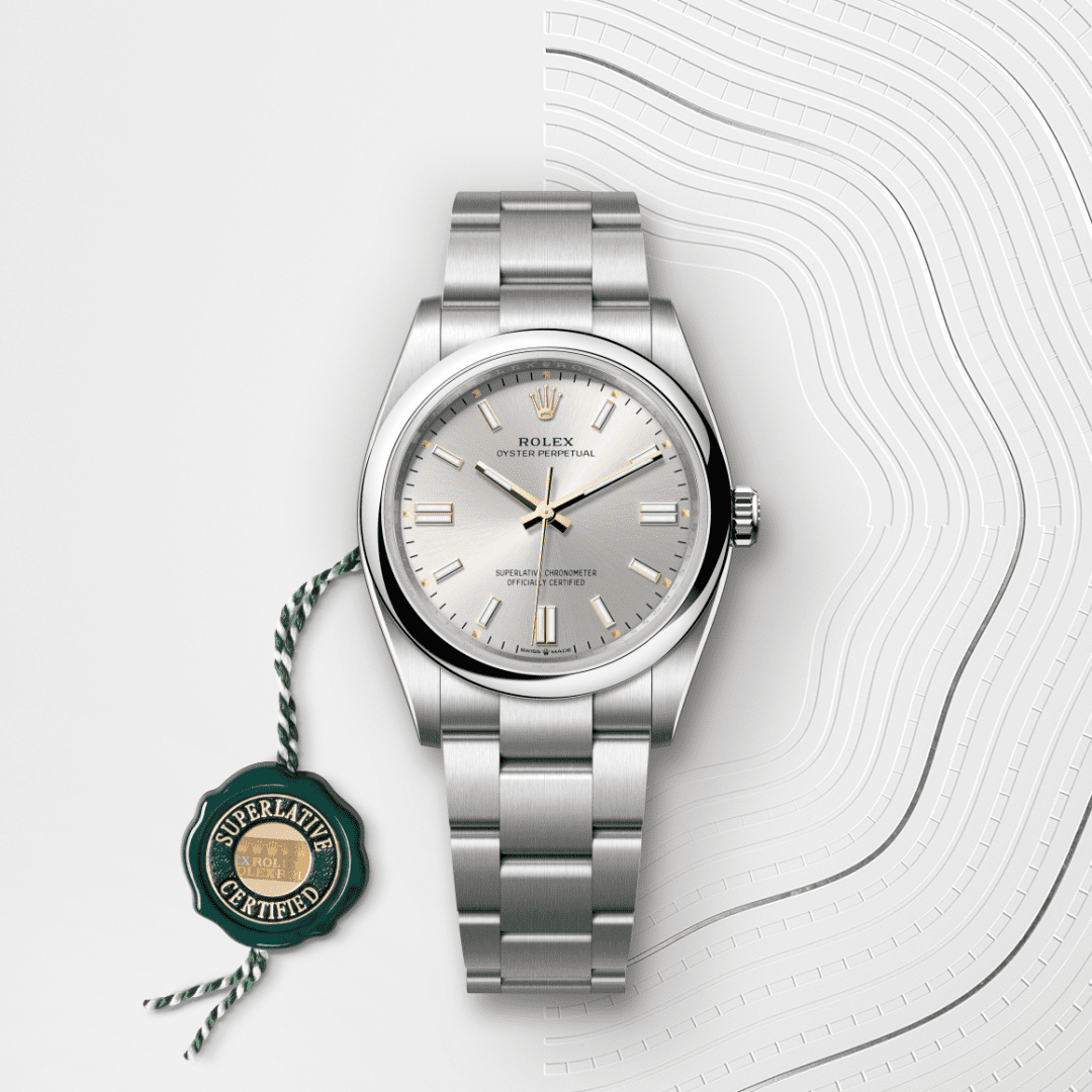 Rolex Oyster Perpetual 36 Oyster, 36 mm, Oystersteel çelik M126000-0001