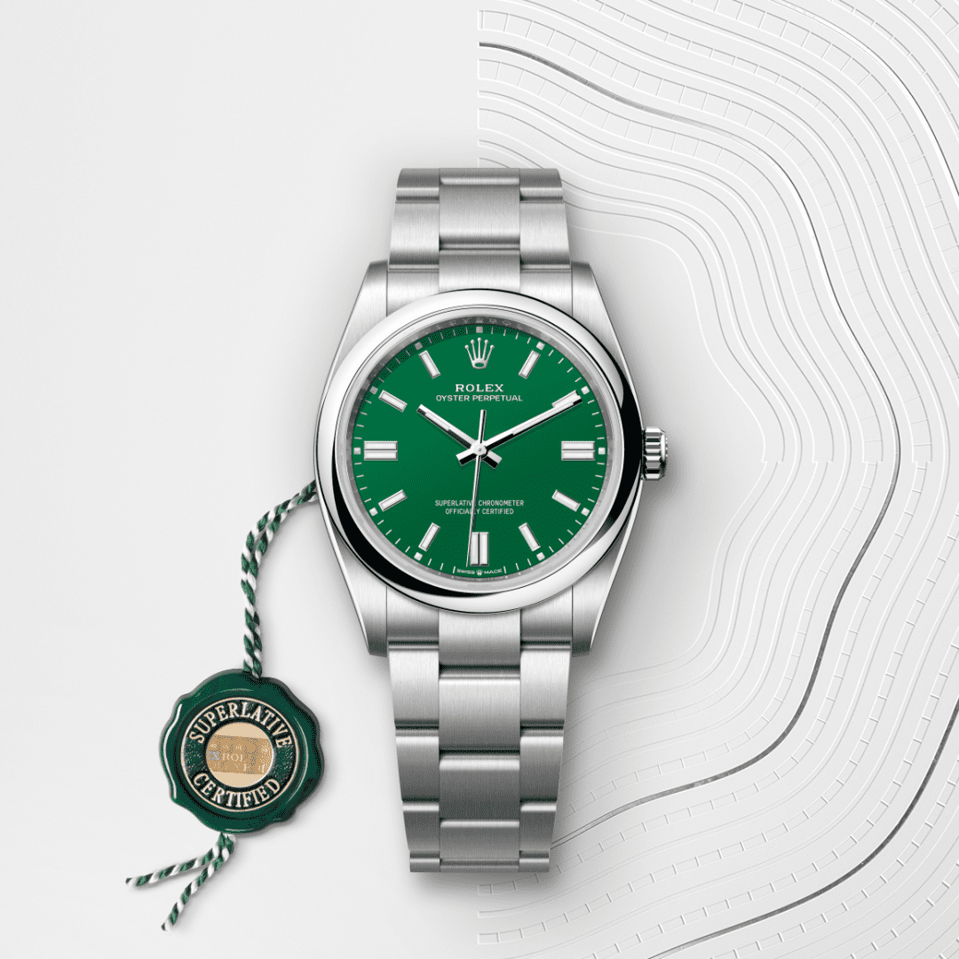 Rolex Oyster Perpetual 36 Oyster, 36 mm, Oystersteel çelik M126000-0005