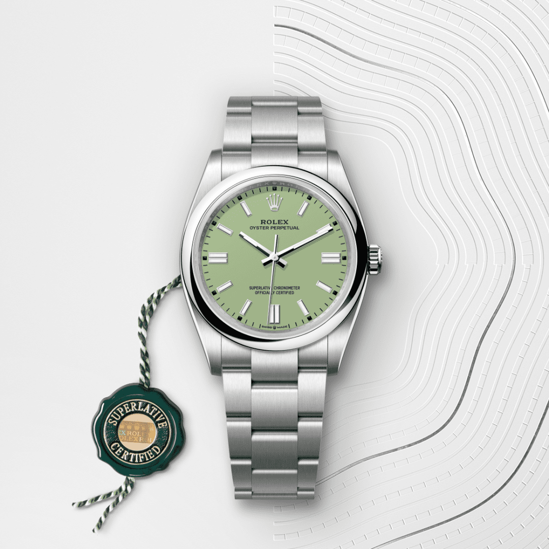 Rolex Oyster Perpetual 36 Oyster, 36 mm, Oystersteel çelik M126000-0011