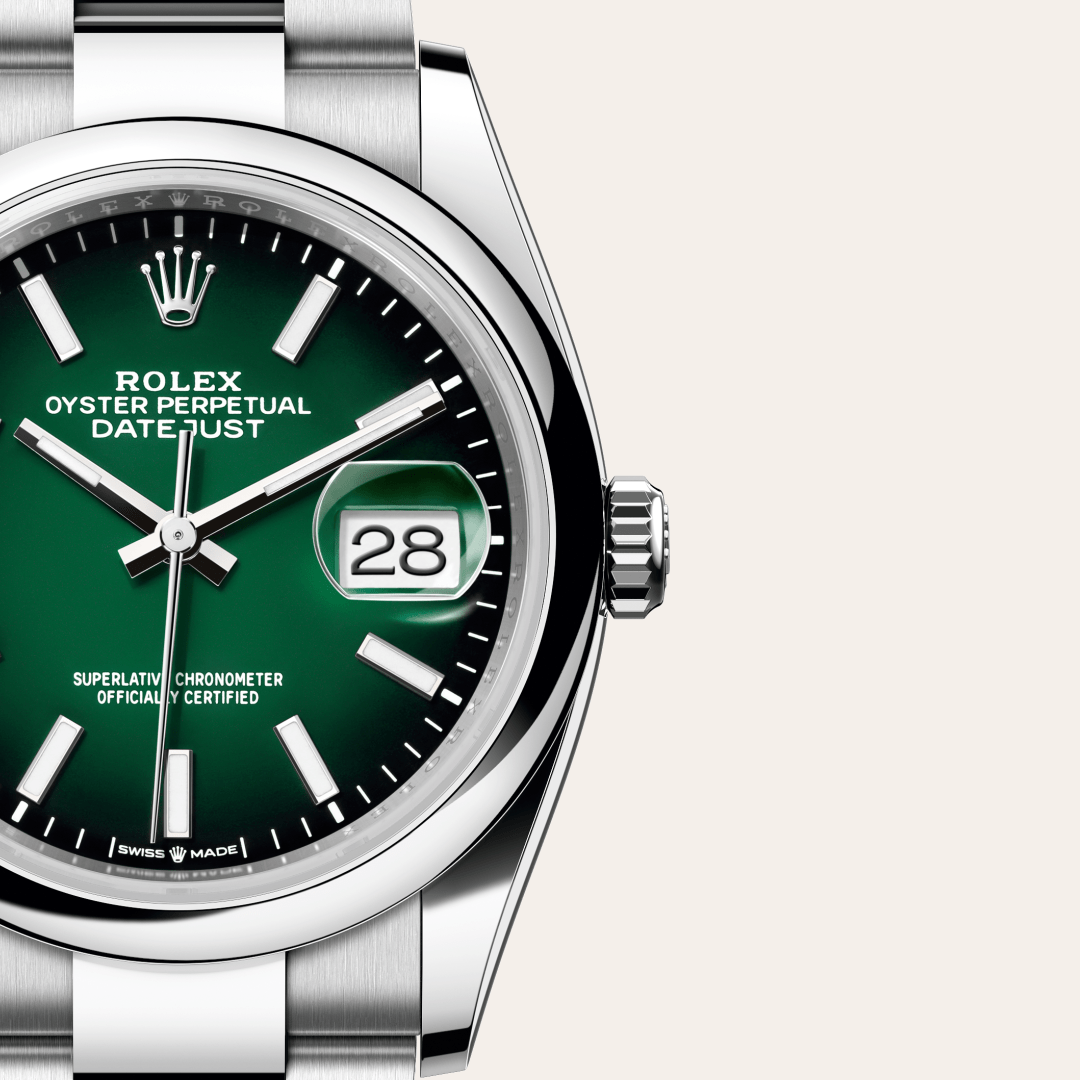 Rolex Datejust 36 Oyster, 36 mm, Oystersteel çelik M126200-0025