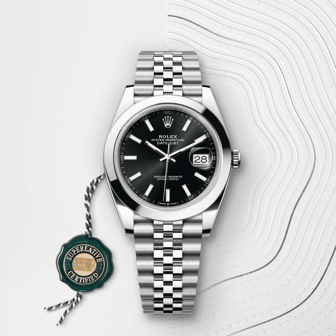 Rolex Datejust 41 Oyster, 41 mm, Oystersteel çelik M126300-0012