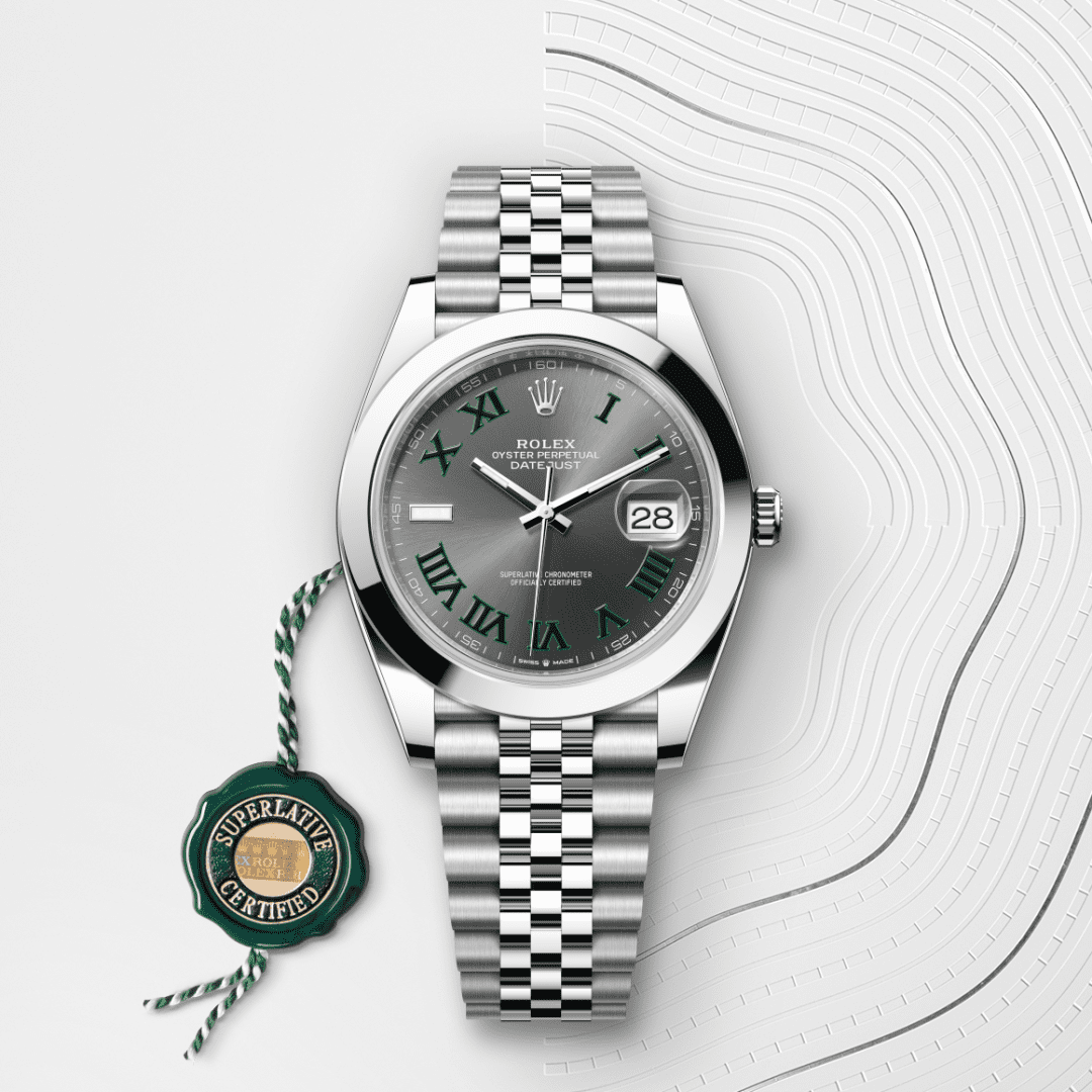 Rolex Datejust 41 Oyster, 41 mm, Oystersteel çelik M126300-0014