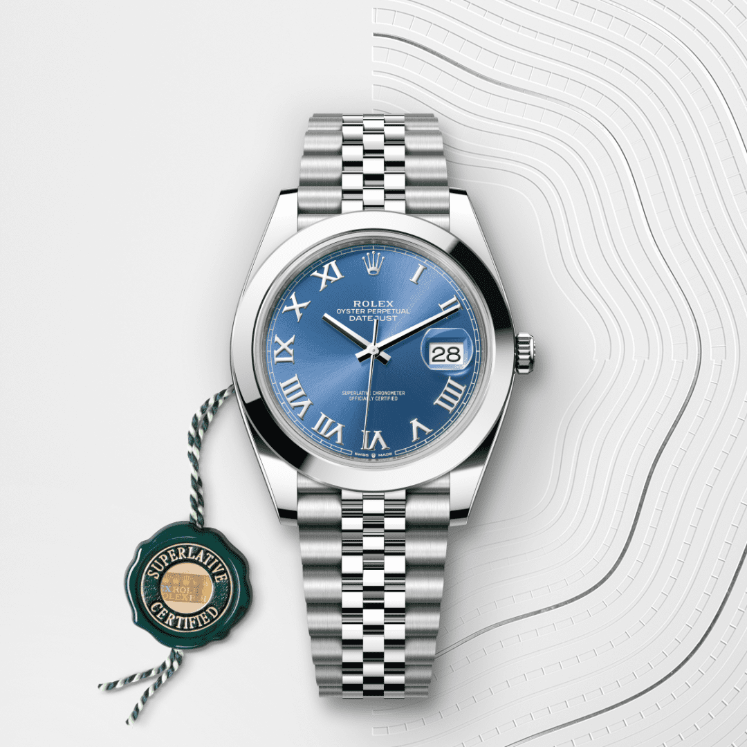 Rolex Datejust 41 Oyster, 41 mm, Oystersteel çelik M126300-0018