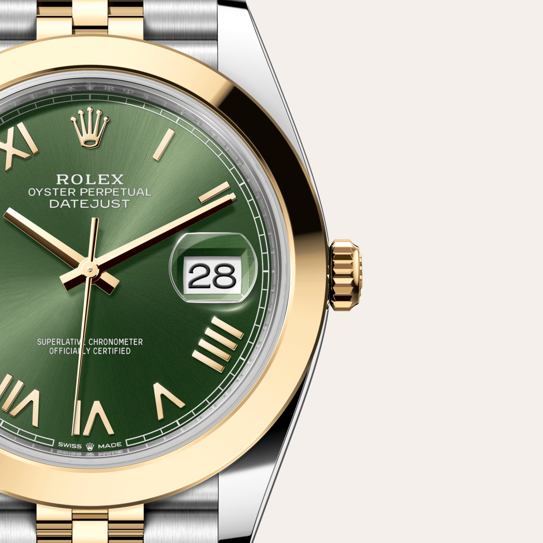 Rolex Datejust 41 Oyster, 41 mm, Oystersteel çelik ve sarı altın M126303-0024