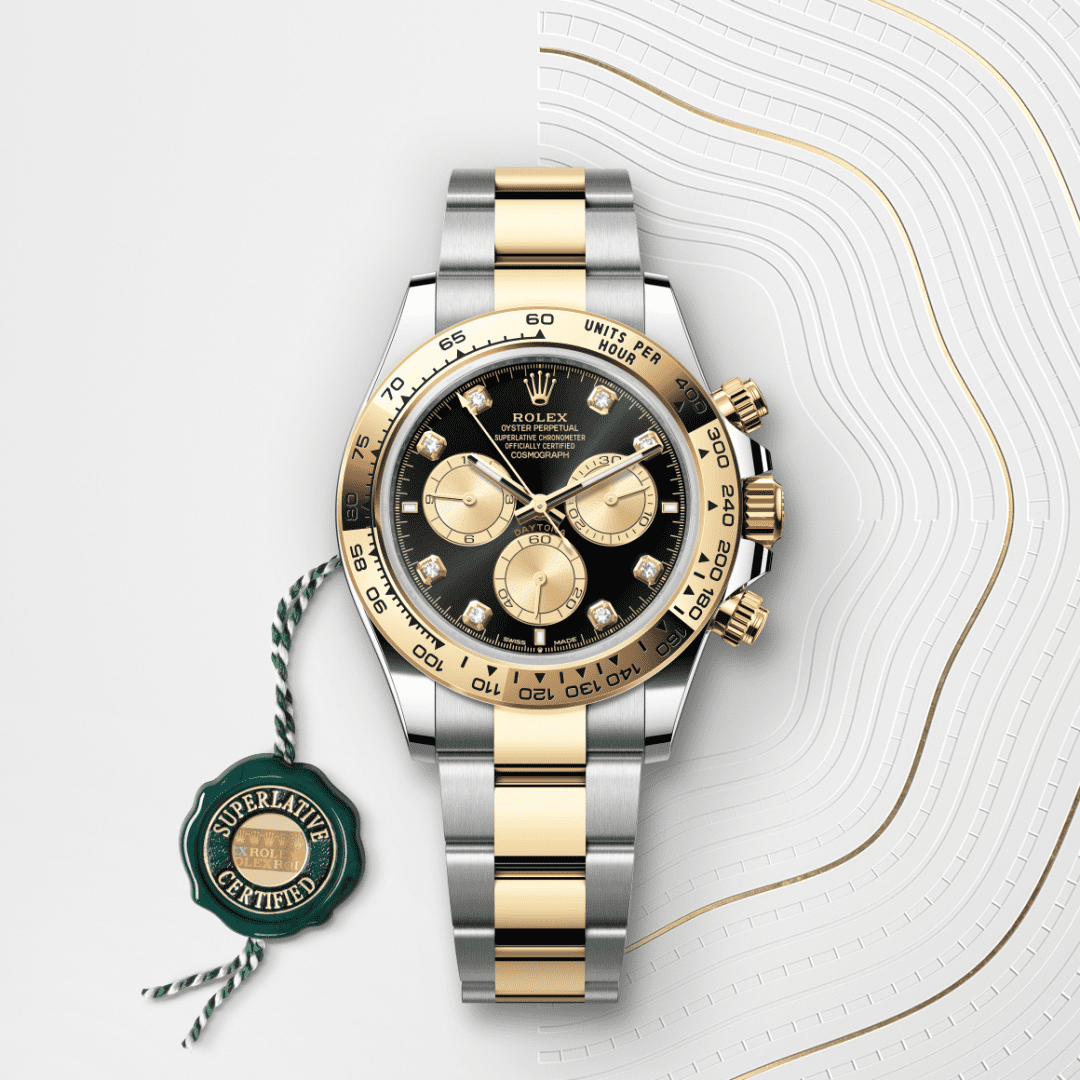 Rolex Cosmograph Daytona Oyster, 40 mm, Oystersteel çelik ve sarı altın M126503-0002