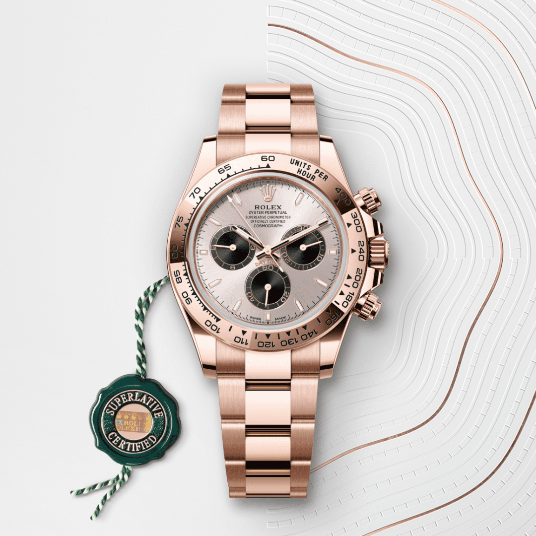 Rolex Cosmograph Daytona Oyster, 40 mm, Everose altın M126505-0003