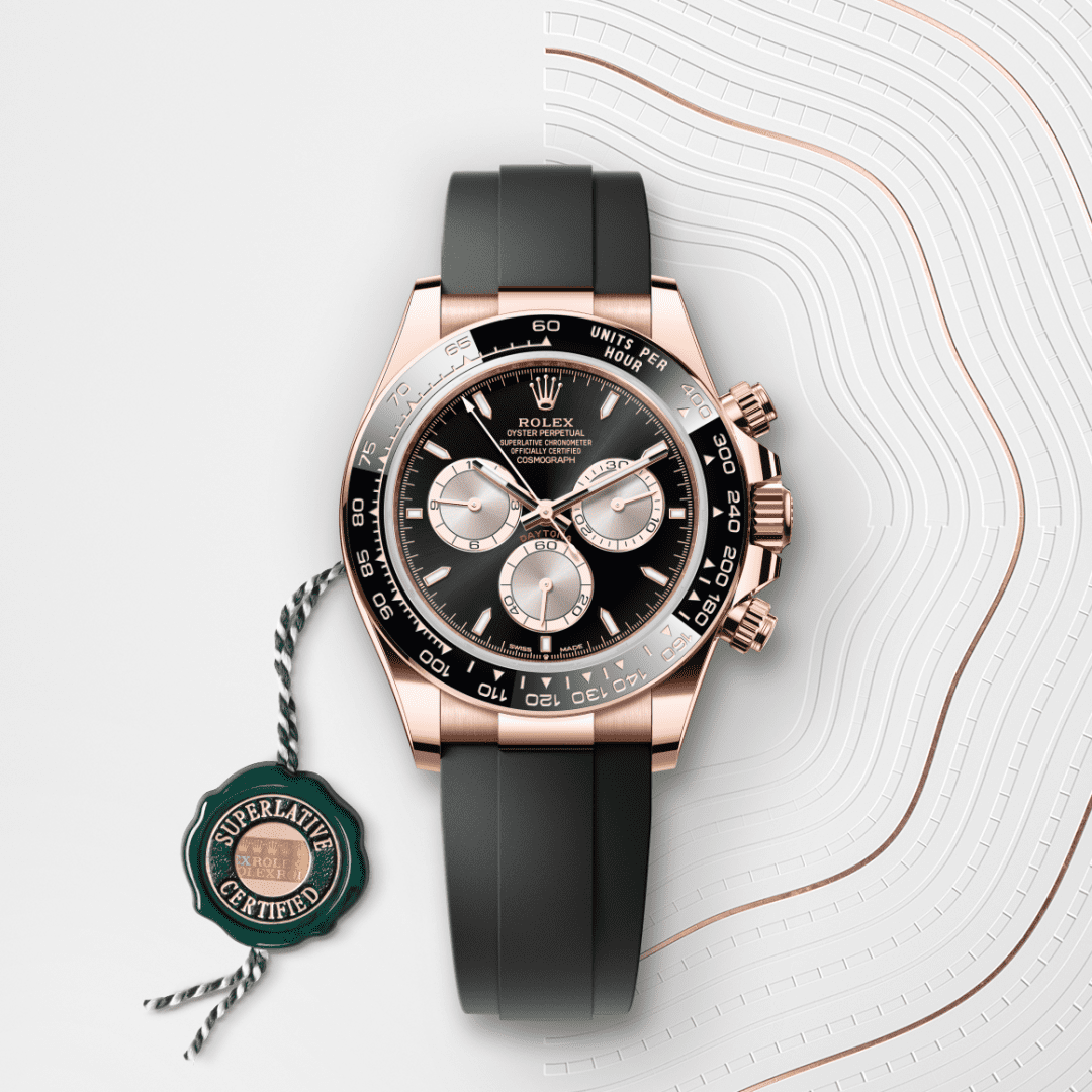 Rolex Cosmograph Daytona Oyster, 40 mm, Everose altın M126515LN-0002