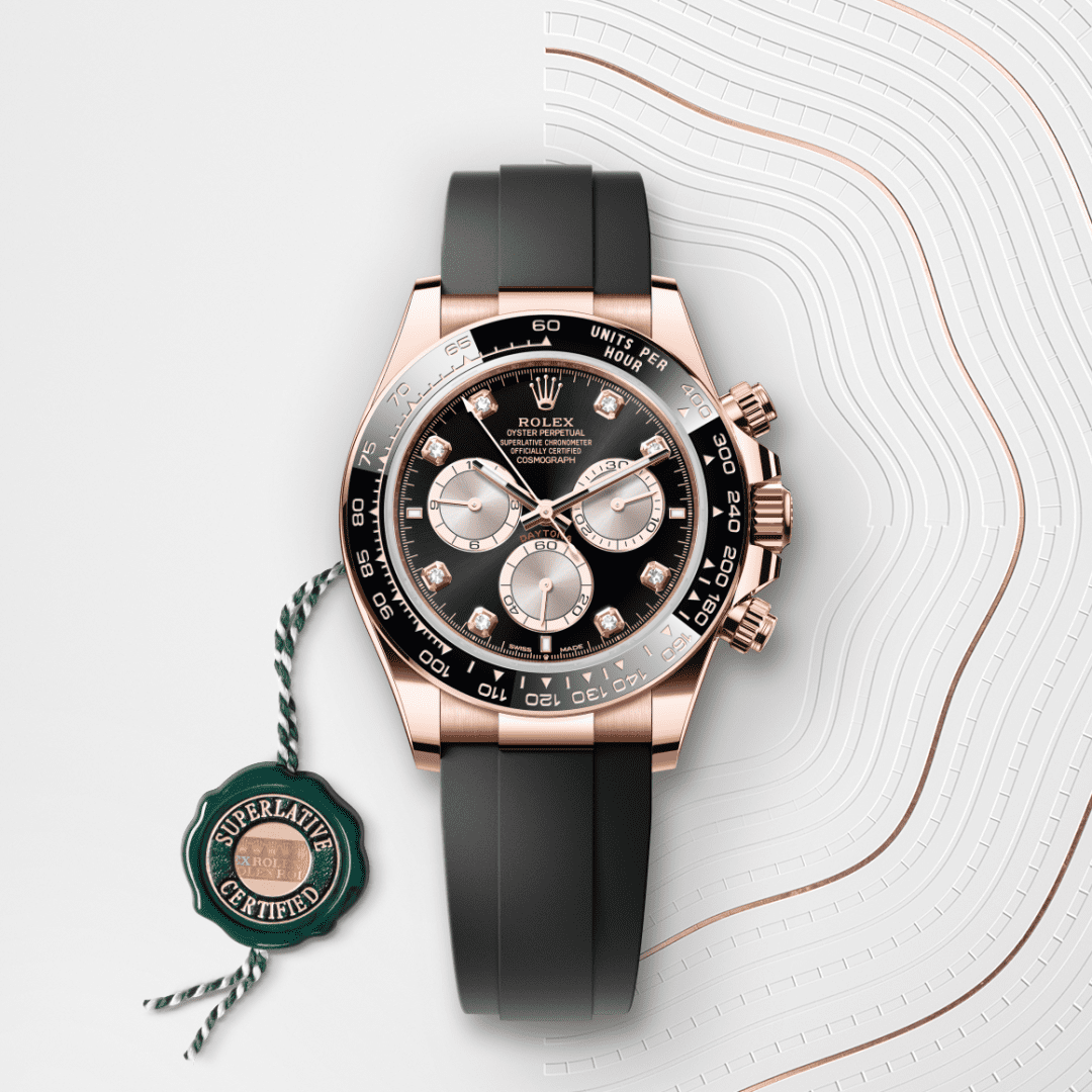Rolex Cosmograph Daytona Oyster, 40 mm, Everose altın M126515LN-0004