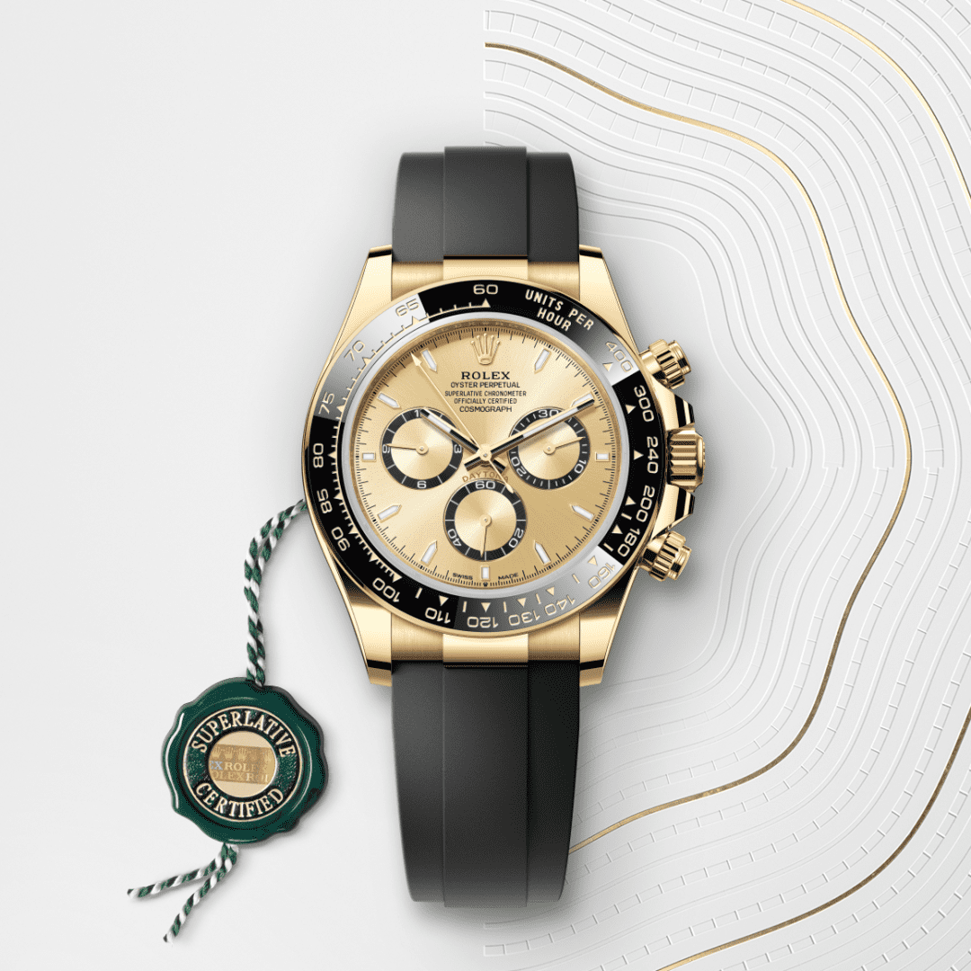 Rolex Cosmograph Daytona Oyster, 40 mm, sarı altın M126518LN-0010
