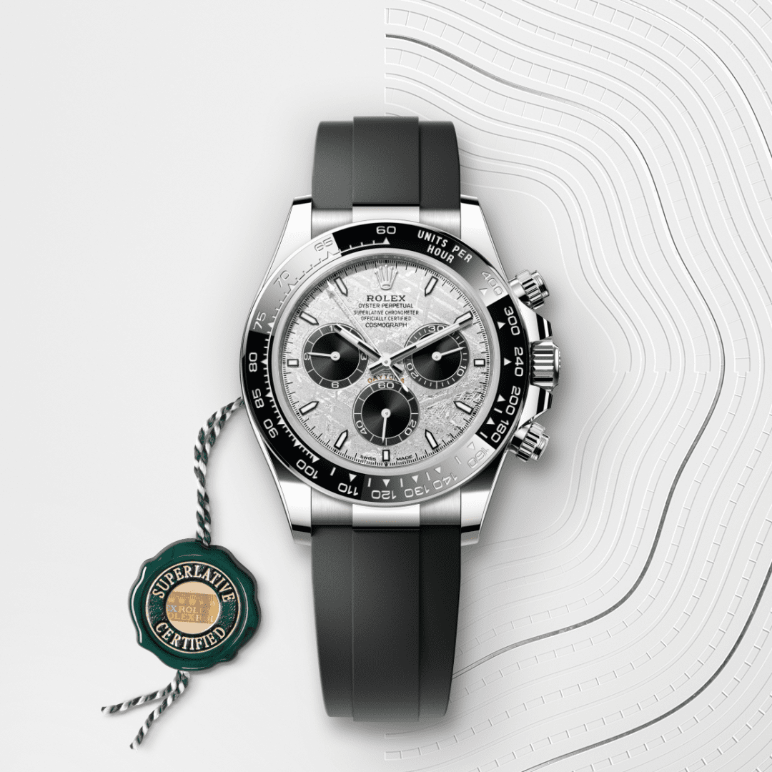 Rolex Cosmograph Daytona Oyster, 40 mm, beyaz altın M126519LN-0007