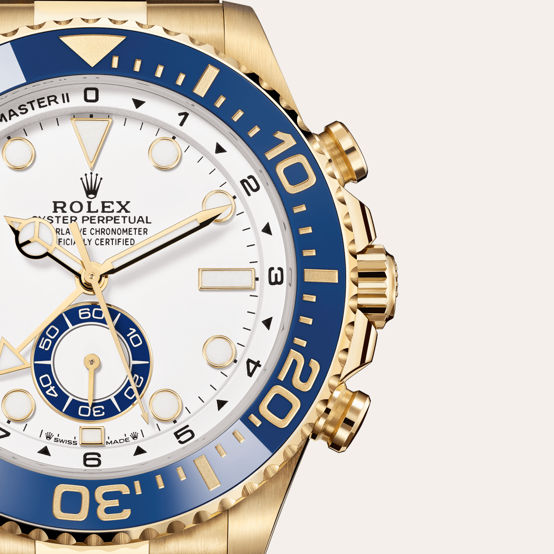 Rolex Yacht-Master II Oyster, 44 mm, sarı altın M126688-0001