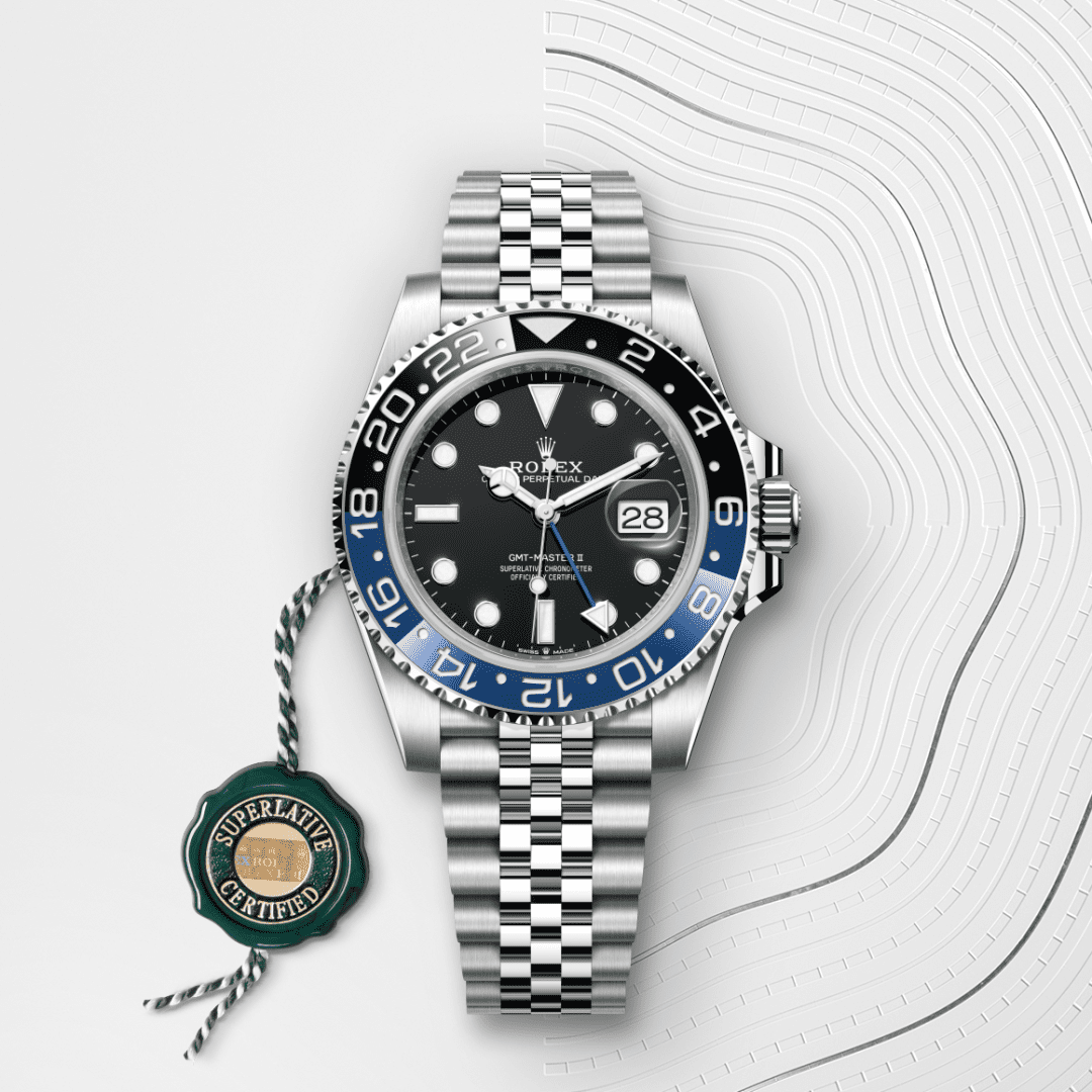 Rolex GMT-Master II Oyster, 40 mm, Oystersteel çelik M126710BLNR-0002