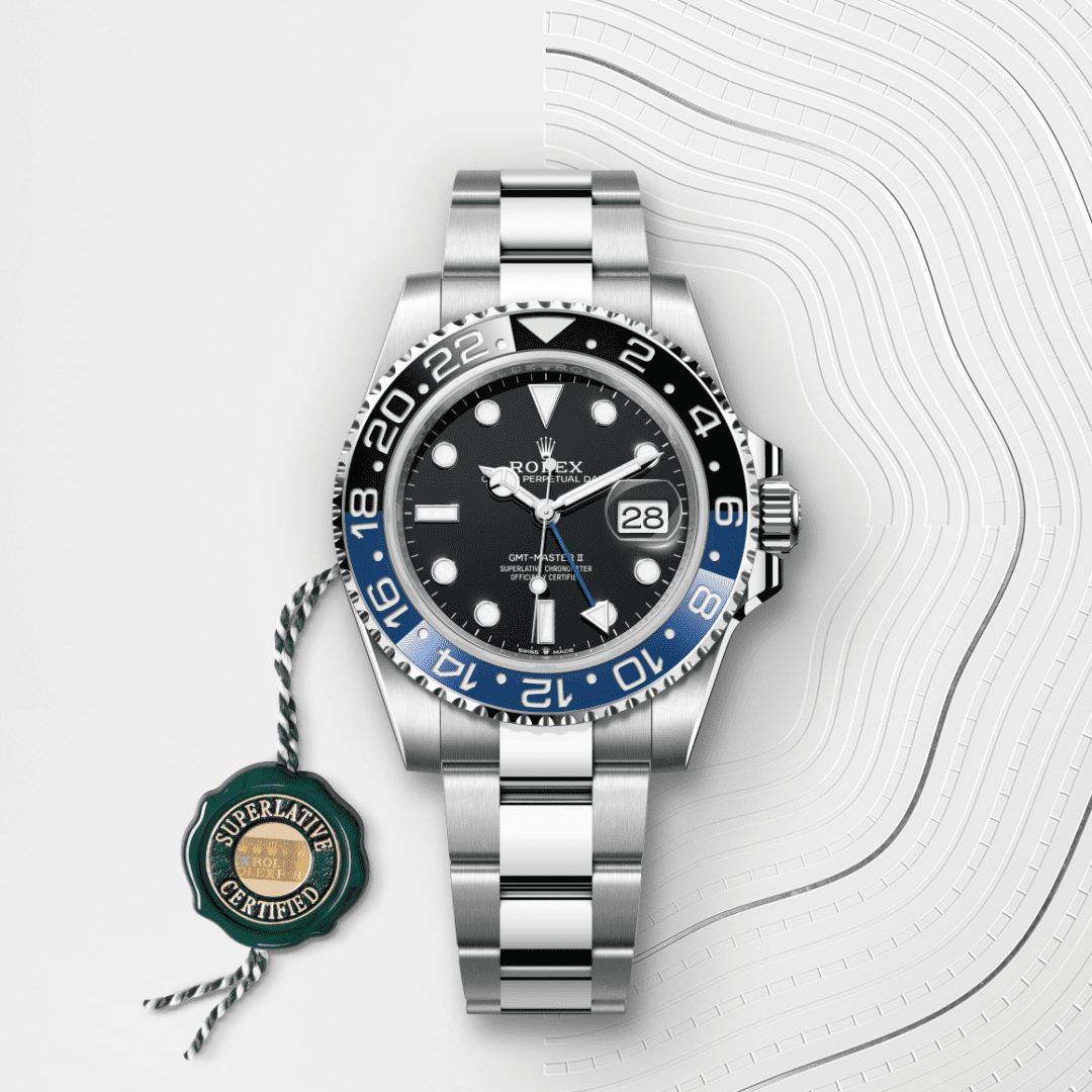 Rolex GMT-Master II Oyster, 40 mm, Oystersteel M126710BLNR-0003