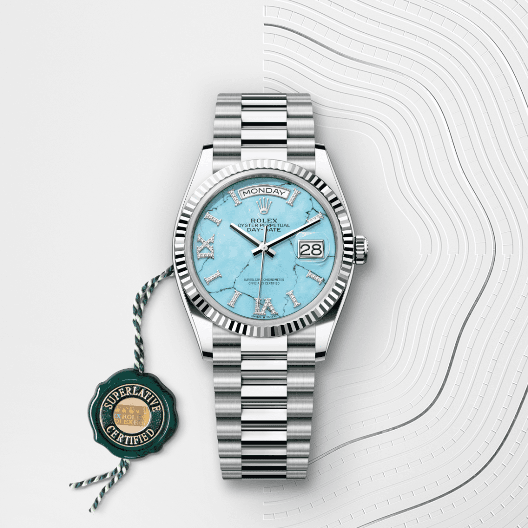 Rolex Day-Date 36 Oyster, 36 mm, platin M128236-0011