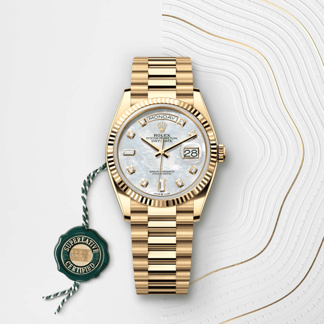Rolex Day-Date 36 Oyster, 36 mm, sarı altın M128238-0011