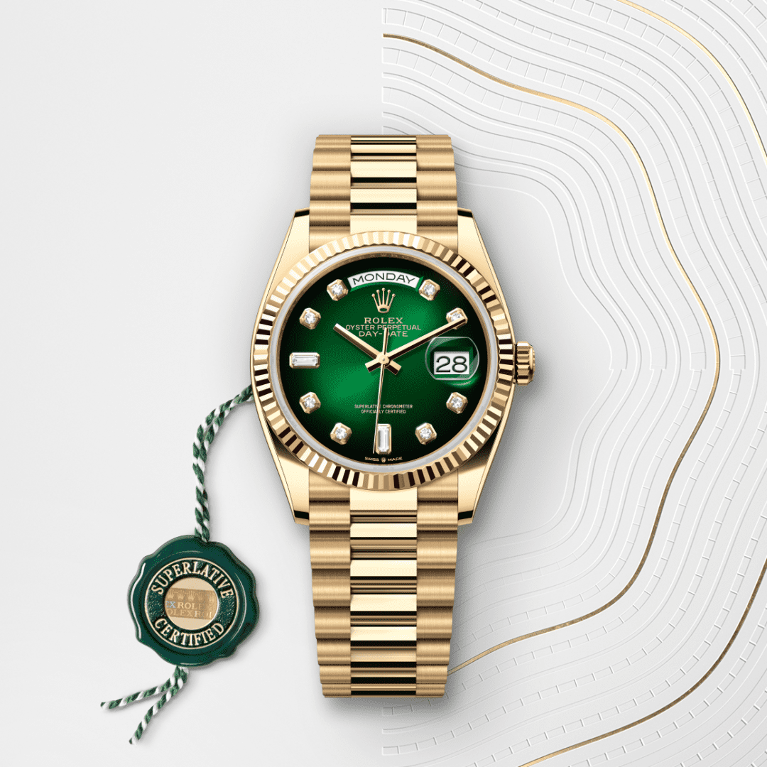 Rolex Day-Date 36 Oyster, 36 mm, sarı altın M128238-0069