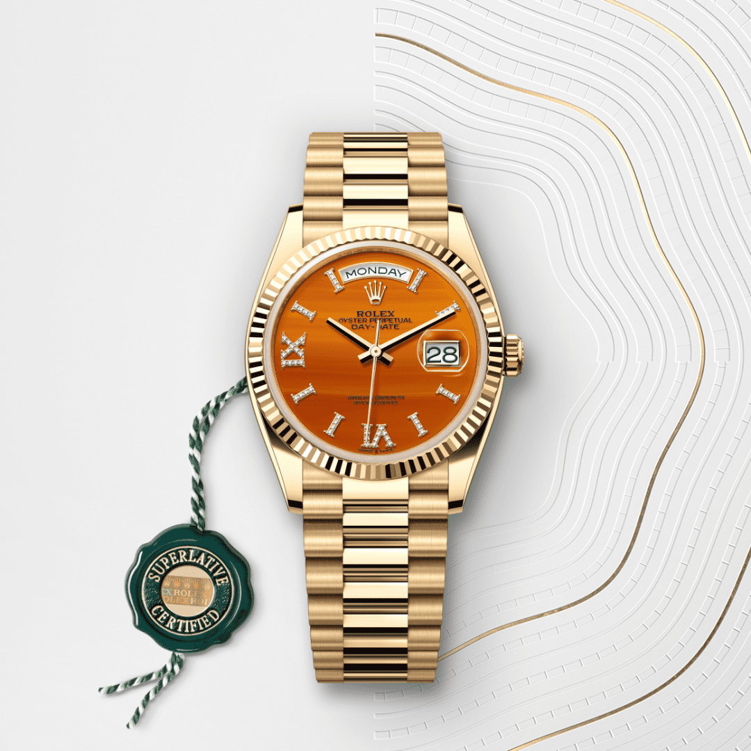 Rolex Day-Date 36 Oyster, 36 mm, sarı altın M128238-0088