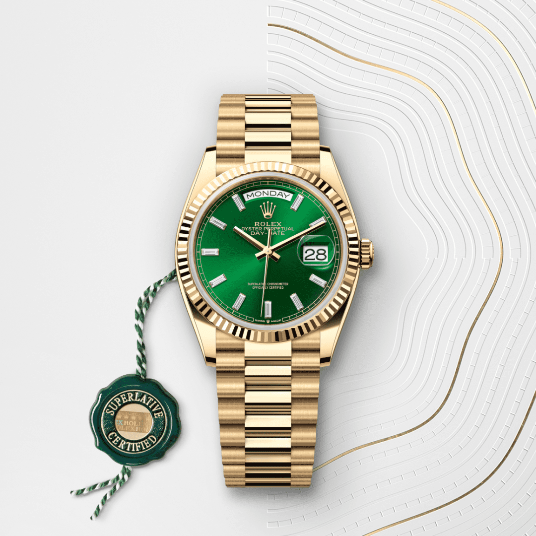 Rolex Day-Date 36 Oyster, 36 mm, sarı altın M128238-0130