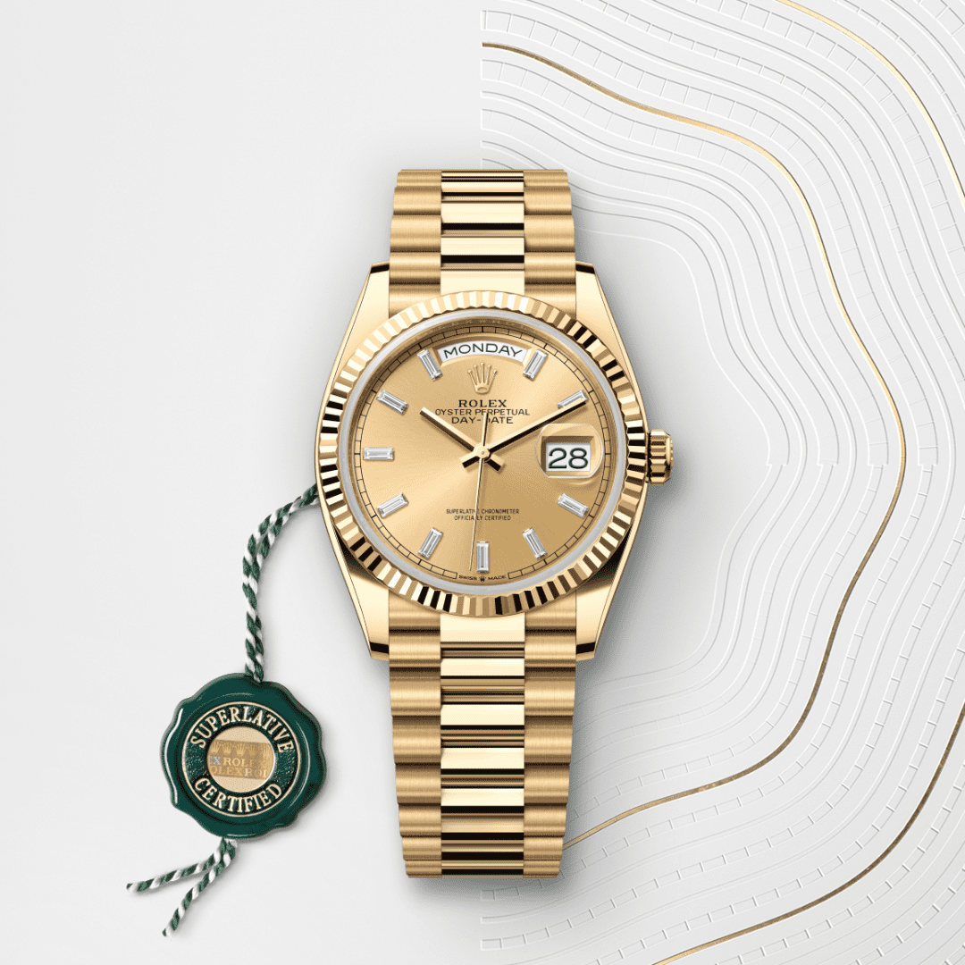Rolex Day-Date 36 Oyster, 36 mm, sarı altın M128238-0132