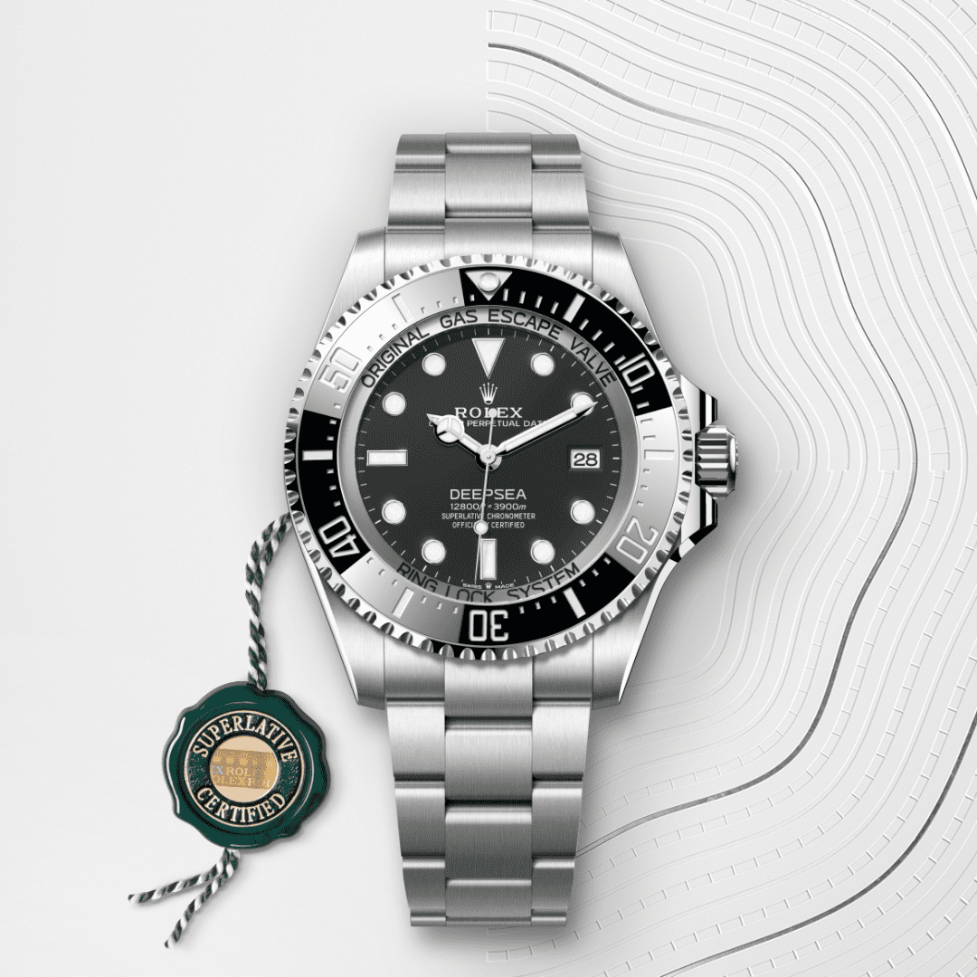 Rolex Rolex Deepsea Oyster, 44 mm, Oystersteel çelik M136660-0006