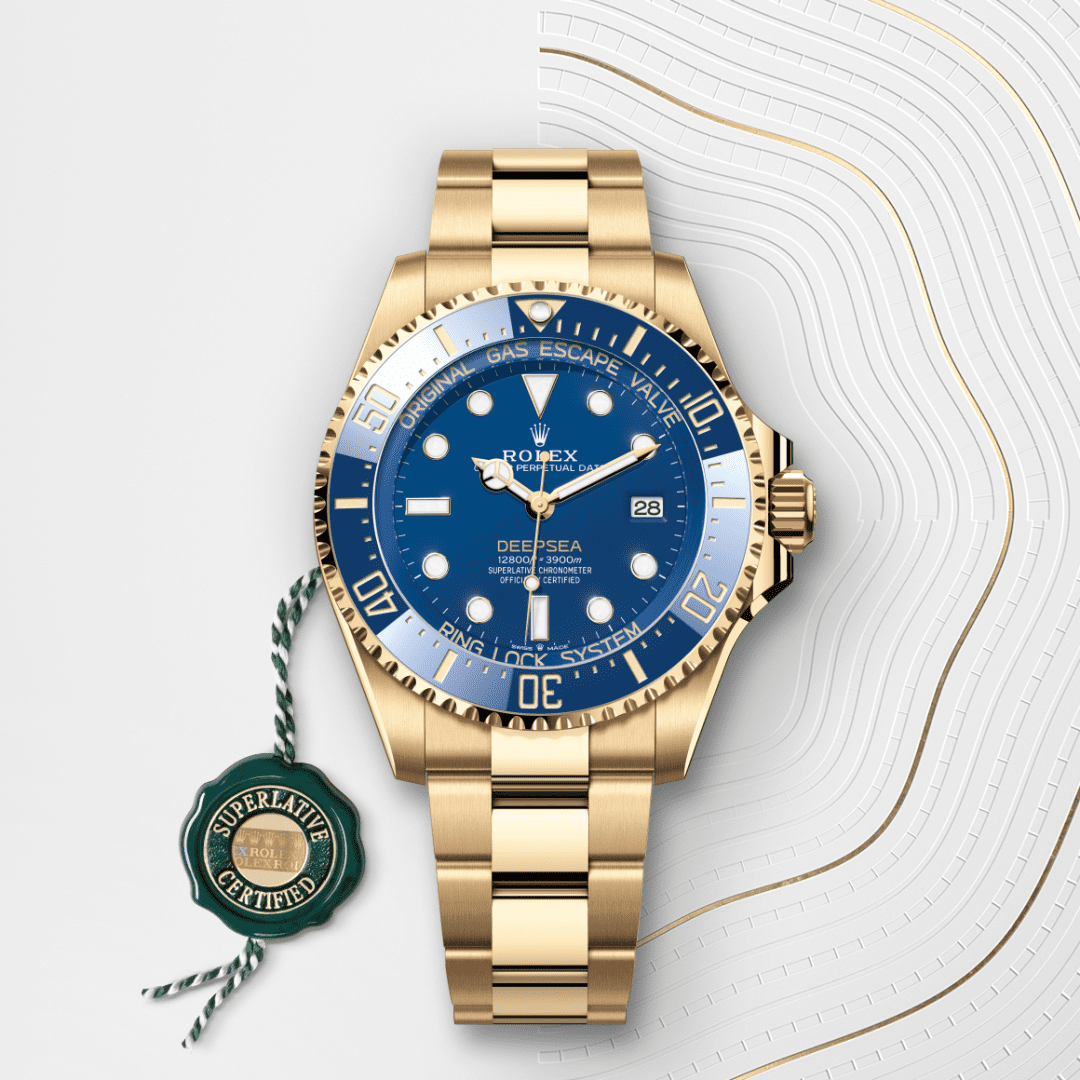 Rolex Rolex Deepsea Oyster, 44 mm, yellow gold M136668LB-0001