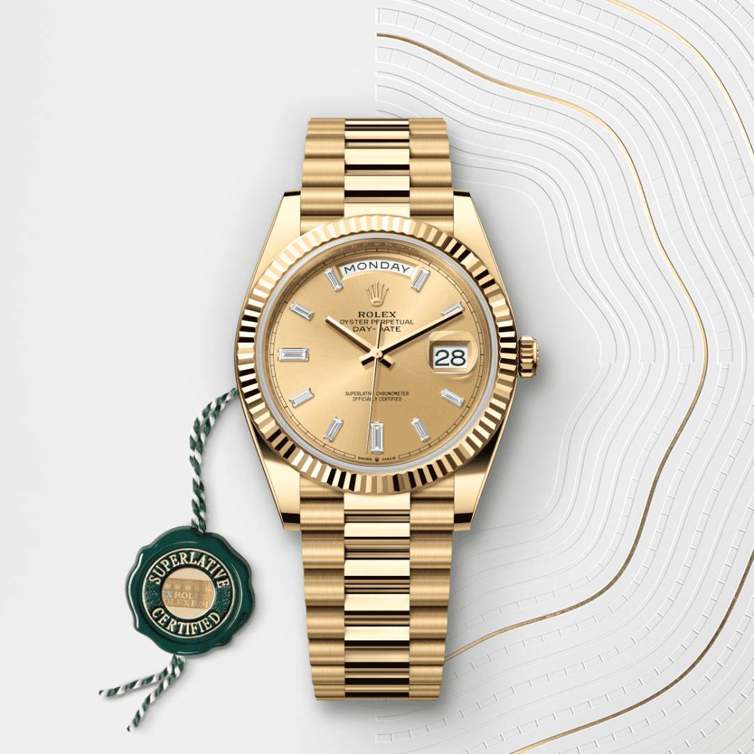 Rolex Day-Date 40 Oyster, 40 mm, sarı altın M228238-0005