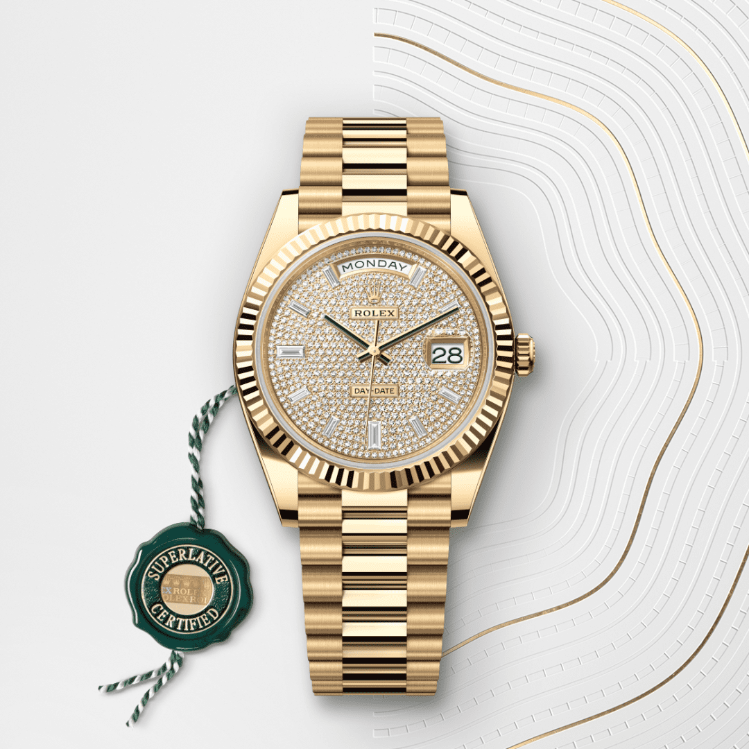 Rolex Day-Date 40 Oyster, 40 mm, sarı altın M228238-0054