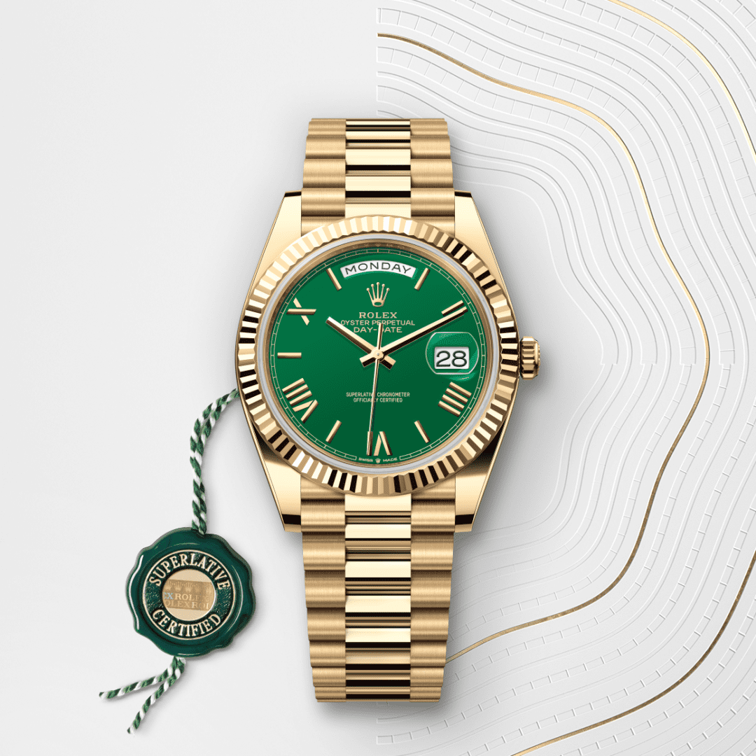 Rolex Day-Date 40 Oyster, 40 mm, sarı altın M228238-0061