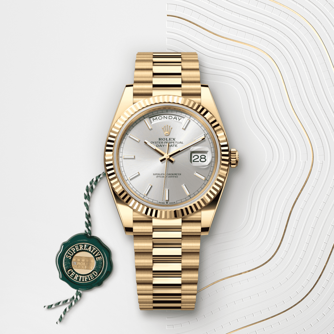 Rolex Day-Date 40 Oyster, 40 mm, sarı altın M228238-0066