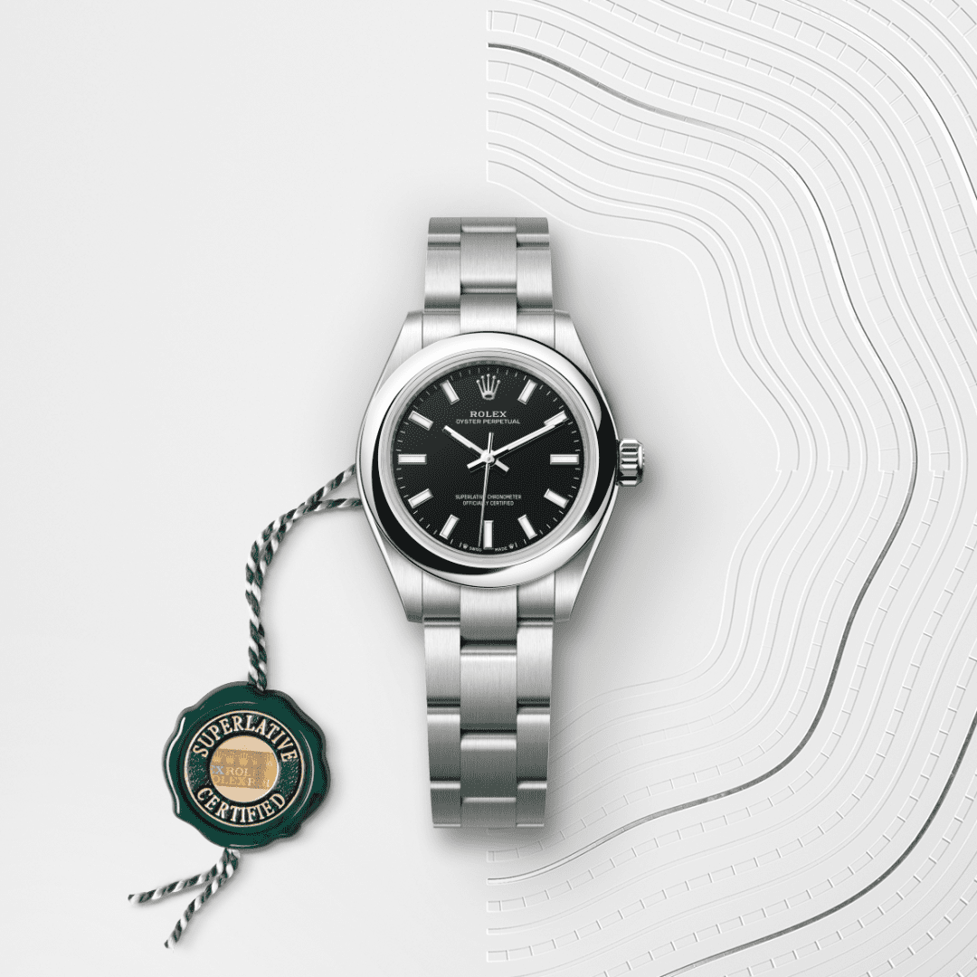 Rolex Oyster Perpetual 28 Oyster, 28 mm, Oystersteel çelik M276200-0010