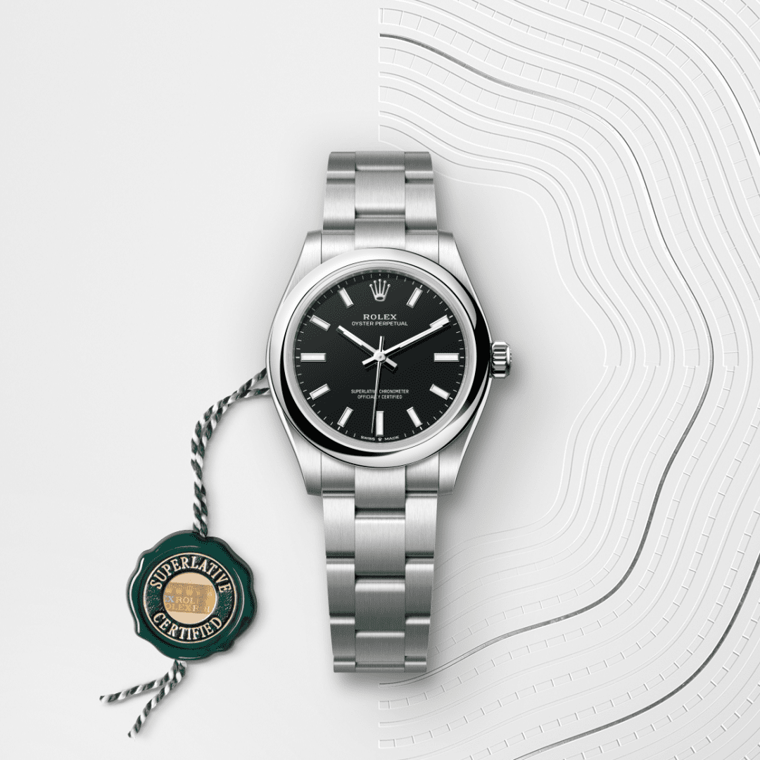Rolex Oyster Perpetual 31 Oyster, 31 mm, Oystersteel çelik M277200-0016