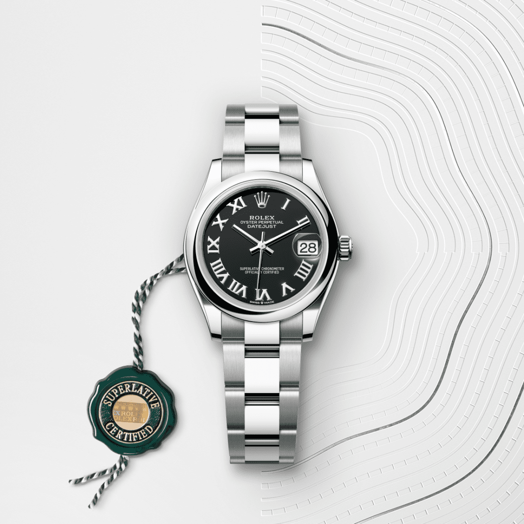 Rolex Datejust 31 Oyster, 31 mm, Oystersteel çelik M278240-0001