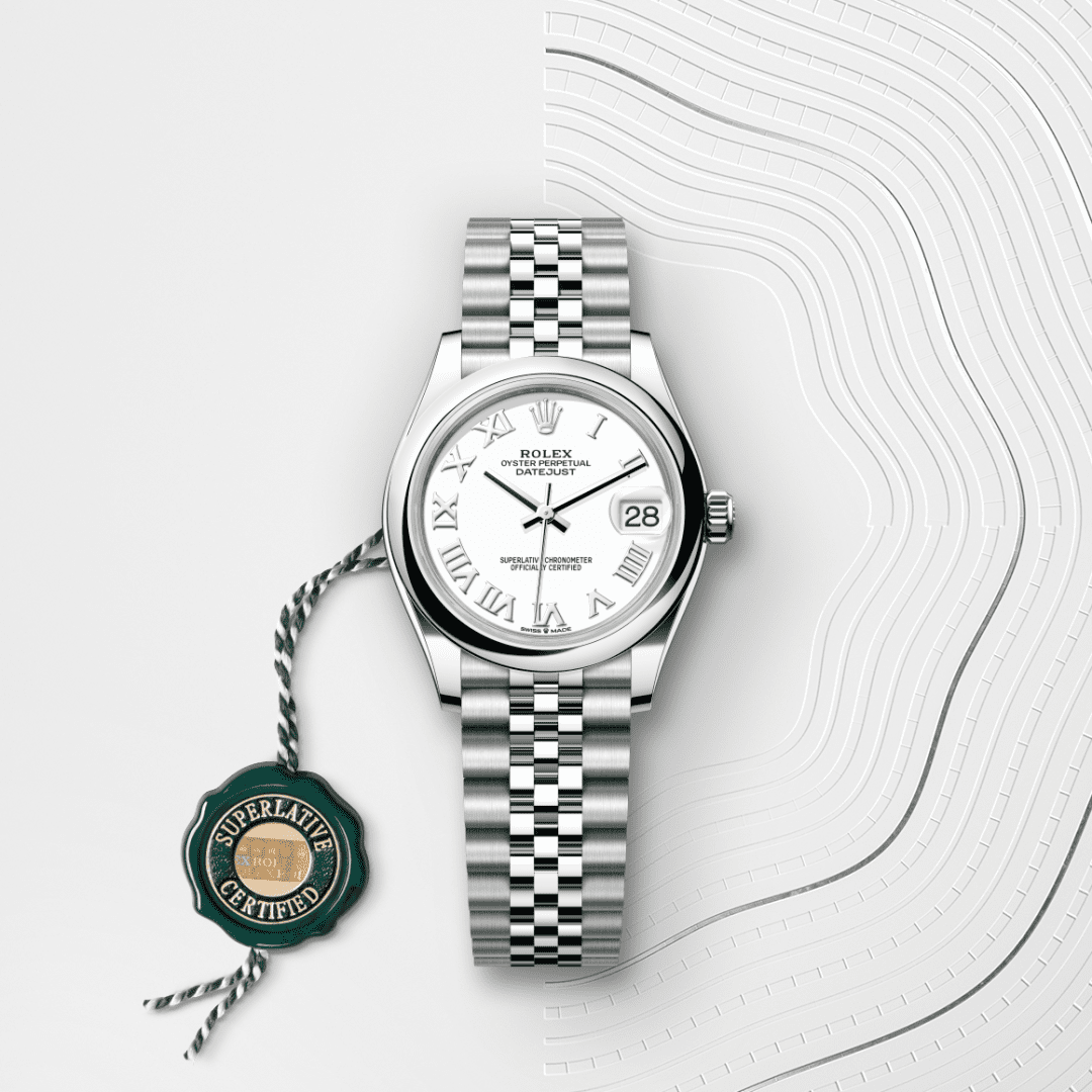 Rolex Datejust 31 Oyster, 31 mm, Oystersteel çelik M278240-0004
