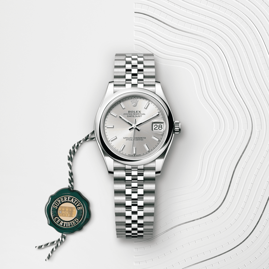 Rolex Datejust 31 Oyster, 31 mm, Oystersteel çelik M278240-0006
