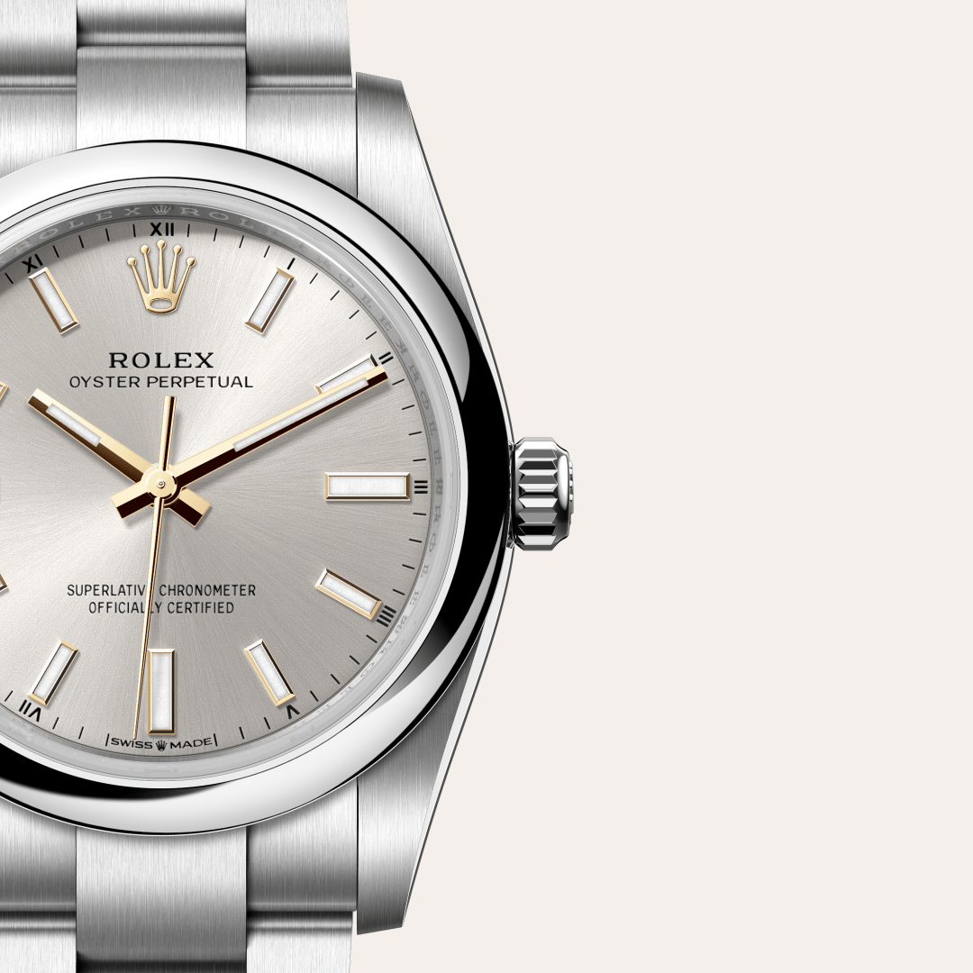 Rolex Oyster Perpetual 34 Oyster, 34 mm, Oystersteel M124200-0001