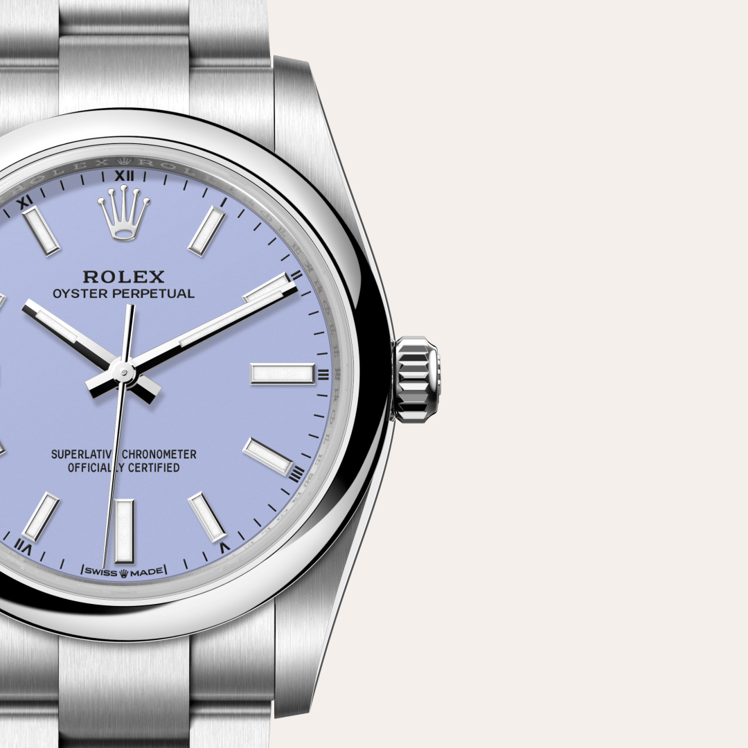 Rolex Oyster Perpetual 34 Oyster, 34 mm, Oystersteel çelik M124200-0008