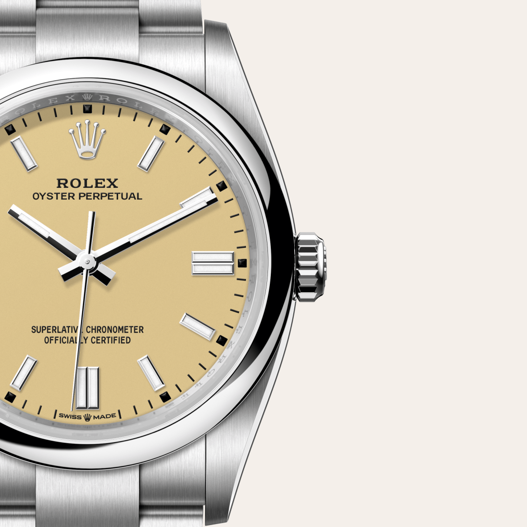 Rolex Oyster Perpetual 36 Oyster, 36 mm, Oystersteel çelik M126000-0012