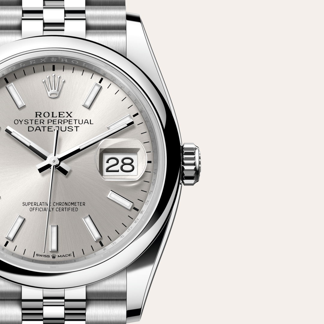 Rolex Datejust 36 Oyster, 36 mm, Oystersteel çelik M126200-0001
