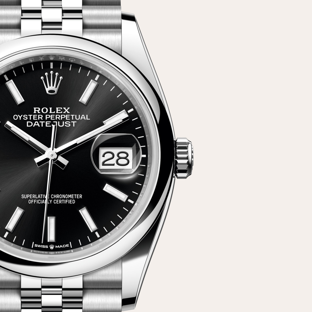 Rolex Datejust 36 Oyster, 36 mm, Oystersteel çelik M126200-0003