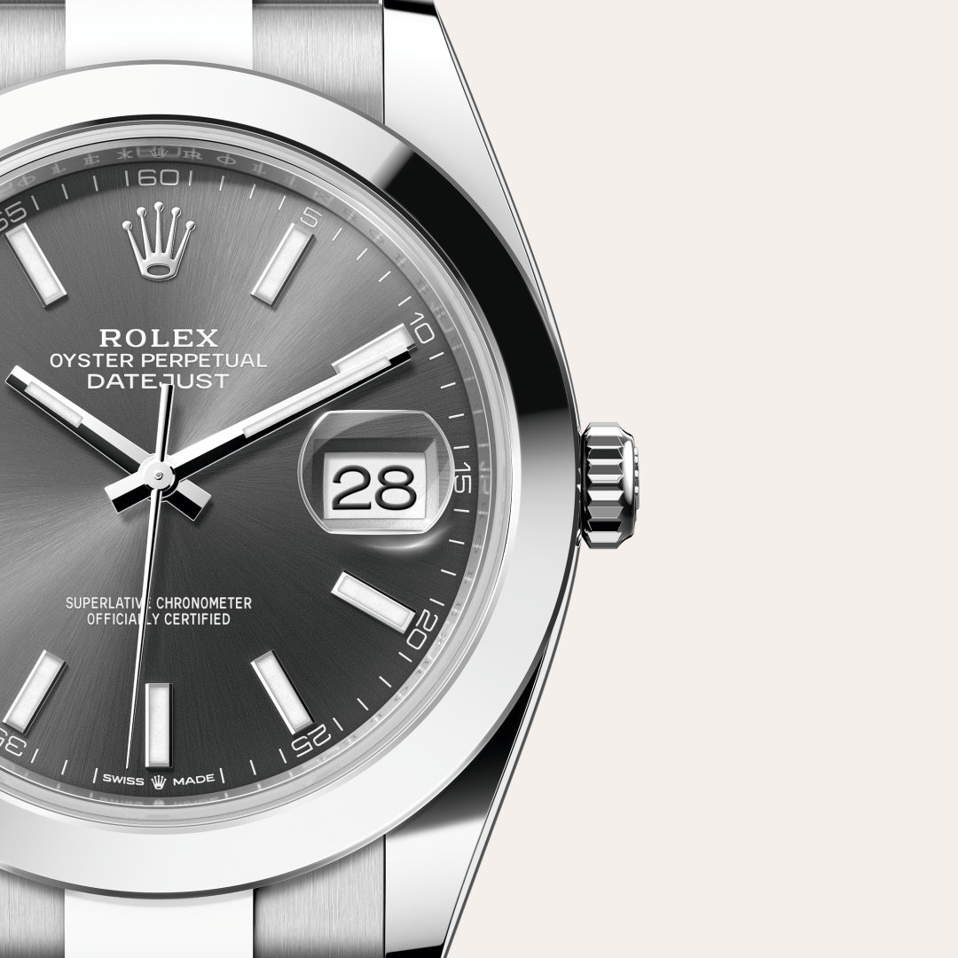 Rolex Datejust 41 Oyster, 41 mm, Oystersteel çelik M126300-0007