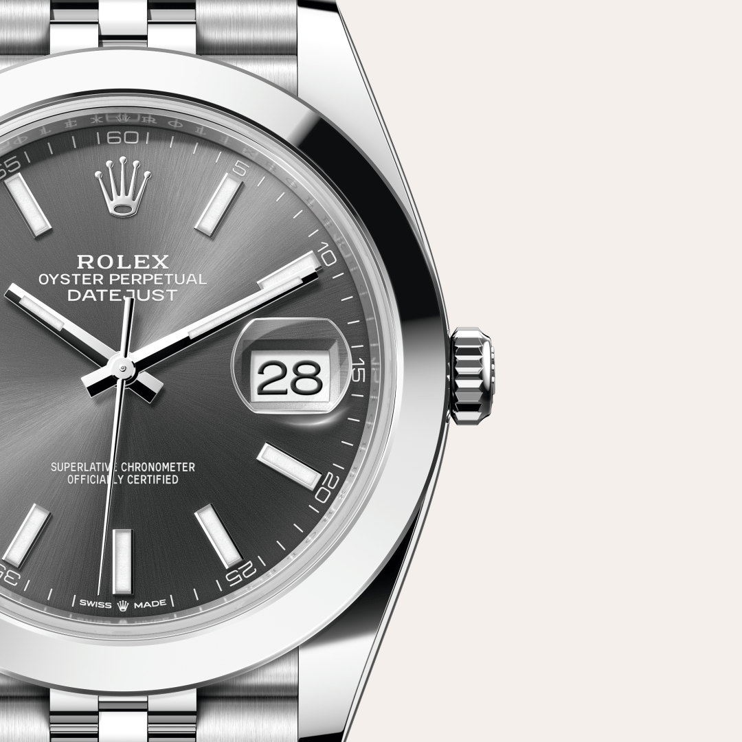 Rolex Datejust 41 Oyster, 41 mm, Oystersteel çelik M126300-0008