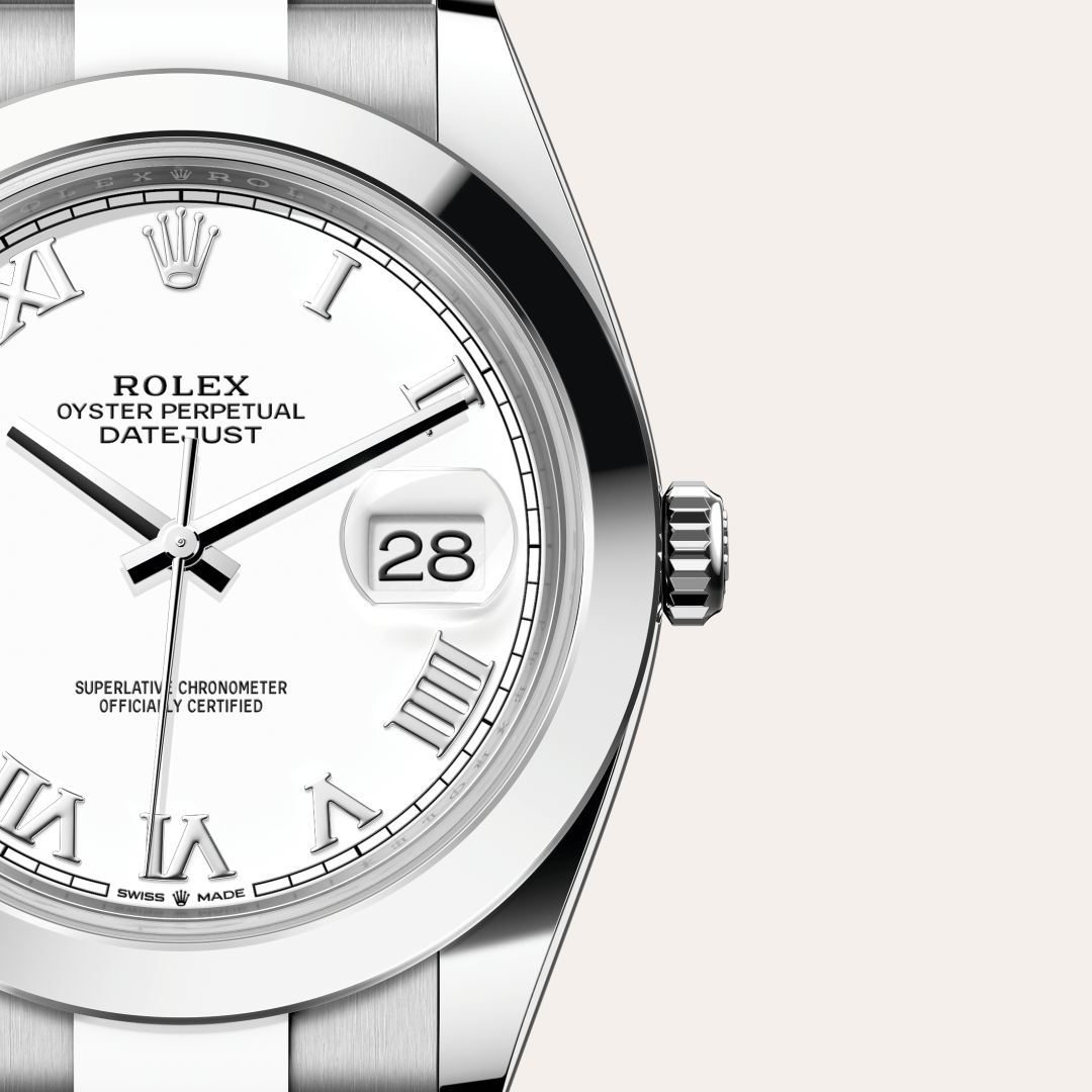 Rolex Datejust 41 Oyster, 41 mm, Oystersteel çelik M126300-0015