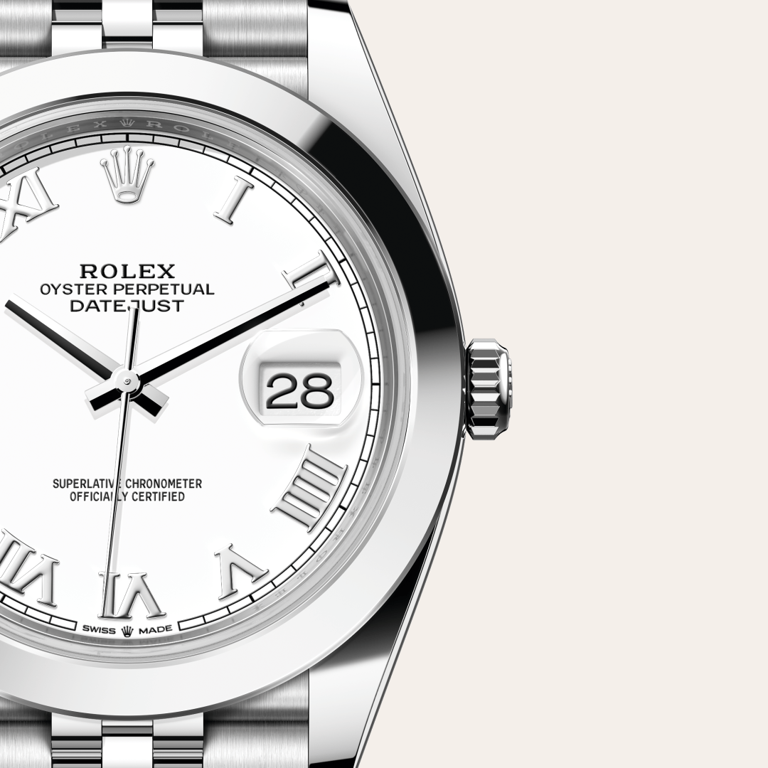 Rolex Datejust 41 Oyster, 41 mm, Oystersteel çelik M126300-0016