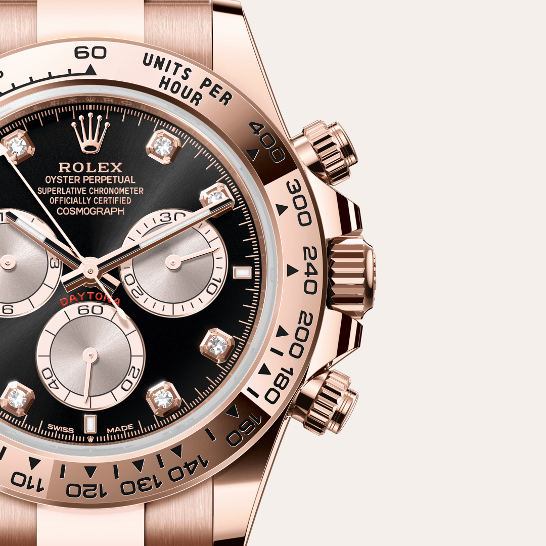 Rolex Cosmograph Daytona Oyster, 40 mm, Everose altın M126505-0002
