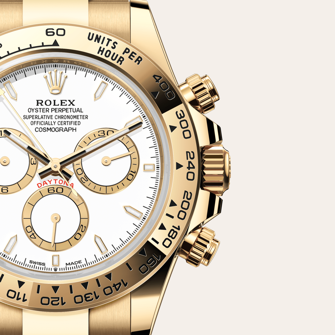 Rolex Cosmograph Daytona Oyster, 40 mm, sarı altın M126508-0001