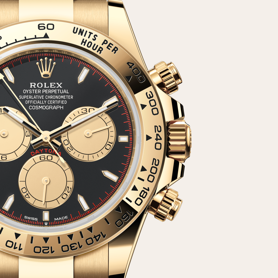 Rolex Cosmograph Daytona Oyster, 40 mm, sarı altın M126508-0002