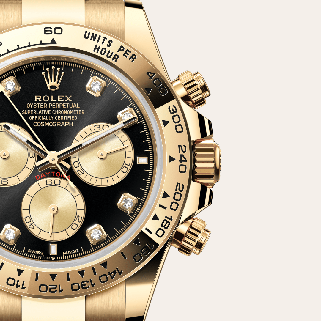 Rolex Cosmograph Daytona Oyster, 40 mm, sarı altın M126508-0003