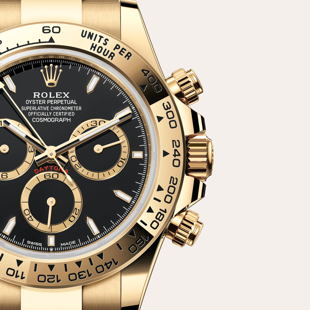 Rolex Cosmograph Daytona Oyster, 40 mm, sarı altın M126508-0004