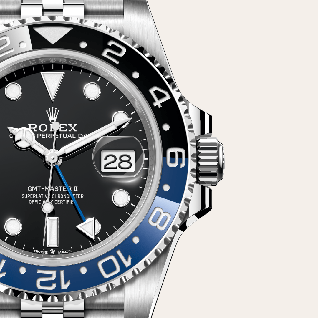 Rolex GMT-Master II Oyster, 40 mm, Oystersteel çelik M126710BLNR-0002